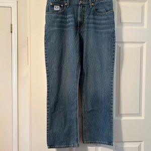 Cinch Men's Straight Blue Jeans. Size 38 x 32